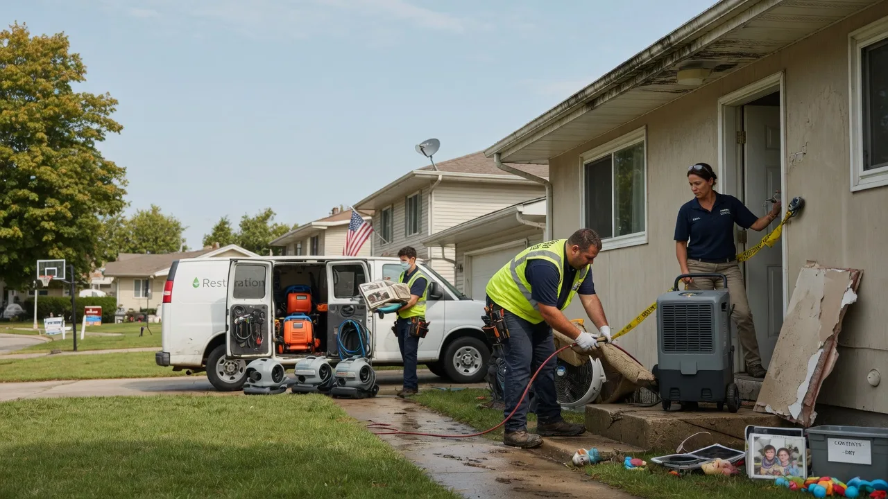 Water Damage Restoration in Ladoga, IN near me